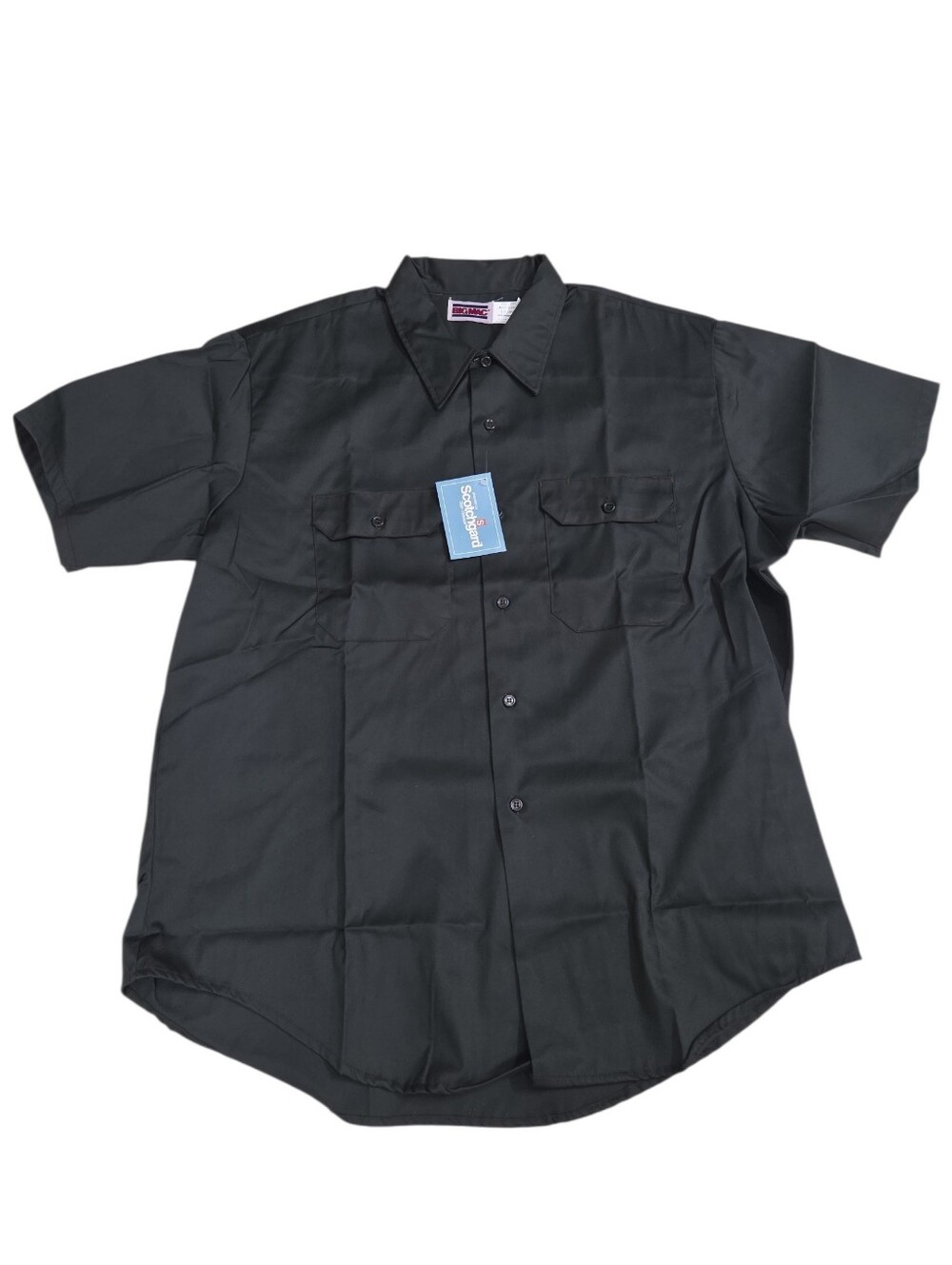 Vintage BigMac New Deadstock Mens XL Olivewood Workwear‎ Mechanics Shirt